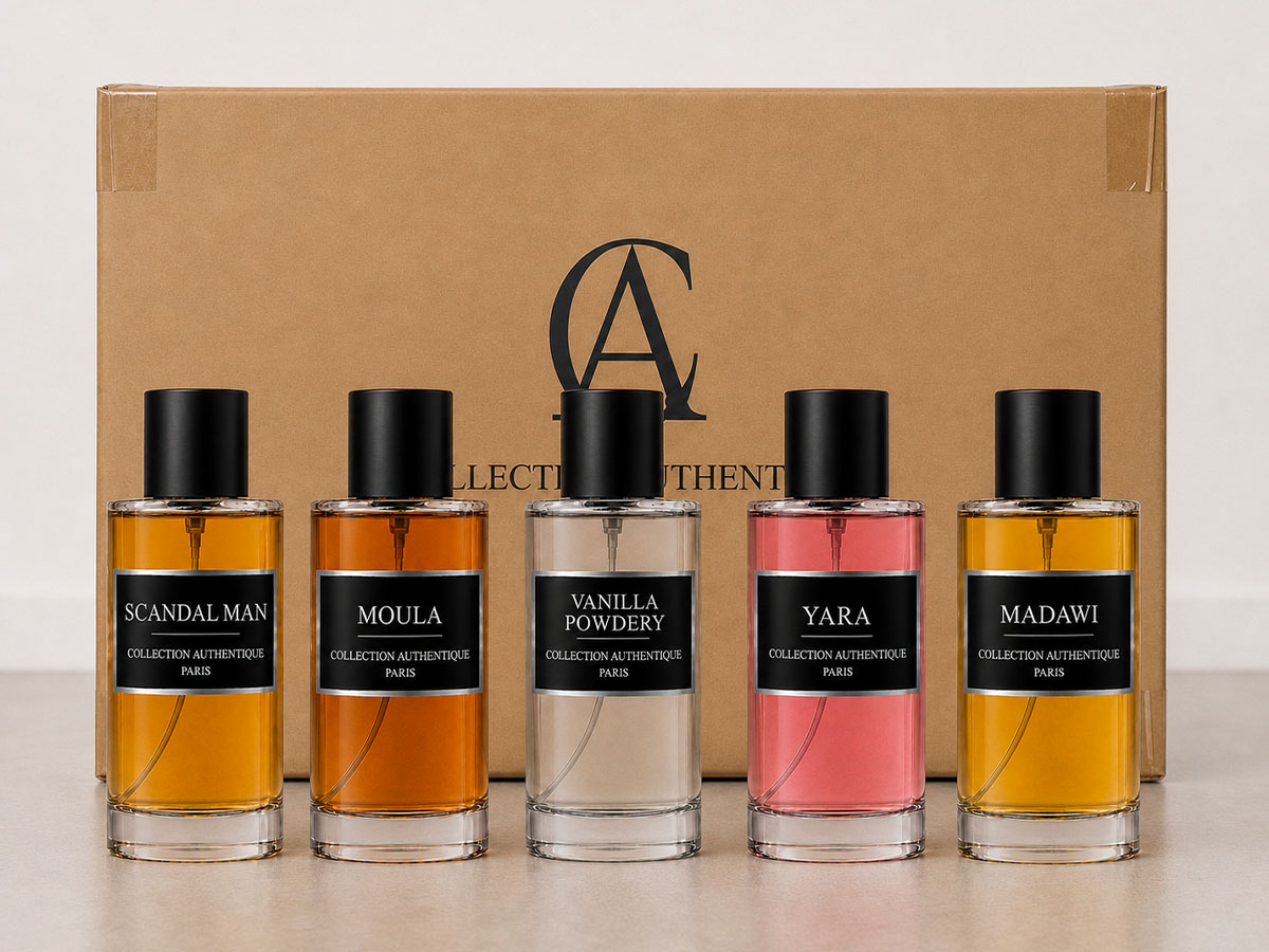 Lot de 35 parfums Collection Authentique JN Parfumerie